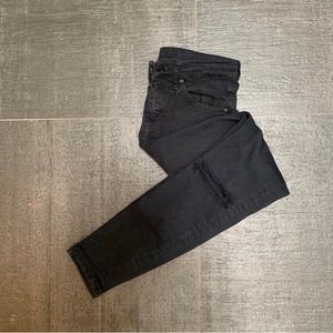 Black Topshop Jamie Jeans